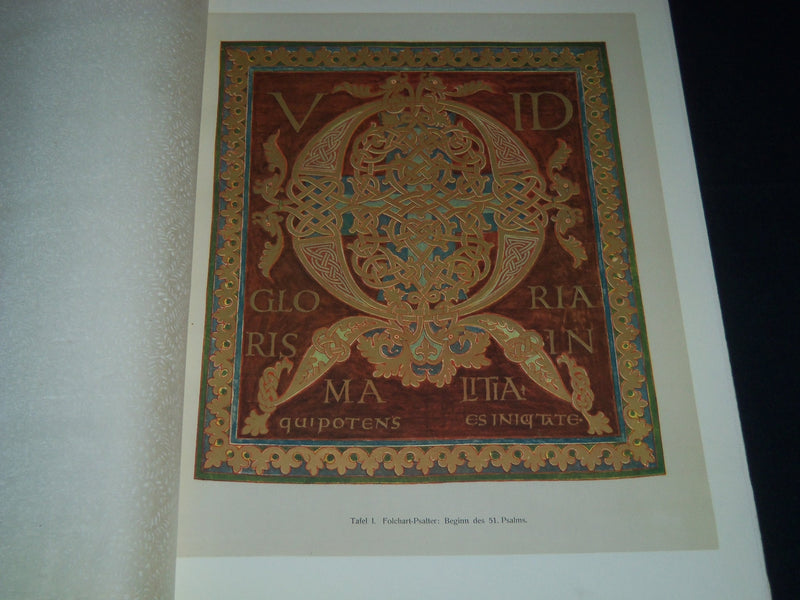 1912 DER FOLCHART PSALTER EINE INITIALEN STUDIE VOLUME FRANZ LANDSBERGER - Z 99