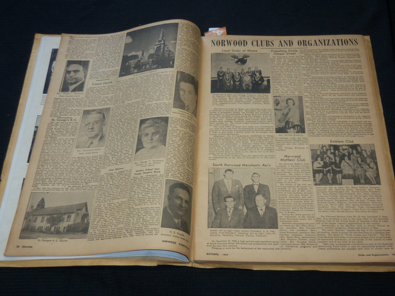 1947 NORWOOD 75TH ANNIVERSARY COMMEMORATION AND CHRONICLE - NP 5647
