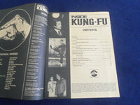 1974 OCTOBER INSIDE KUNG FU MAGAZINE - THE BRUCE LEE BOOK - F 375L