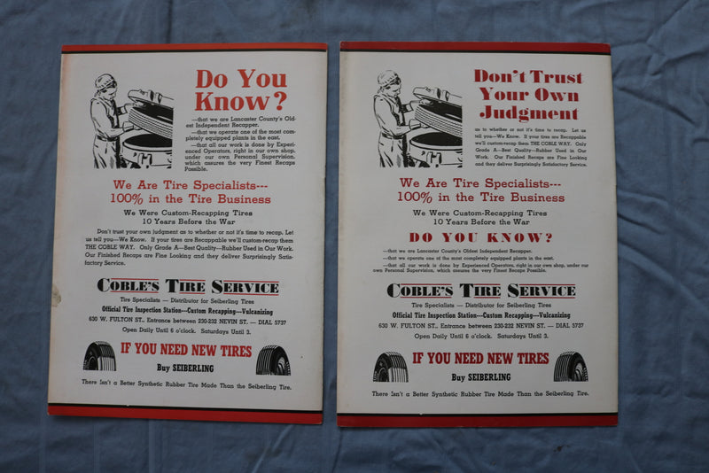 1942-1944 LANCASTER MOTORIST MAGAZINE - LOT OF 18 - O 3736