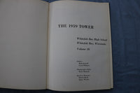 1959 TOWER WHITEFISH BAY HIGH SCHOOL YEARBOOK- WHITEFISH BAY, WISCONSIN- YB 3421