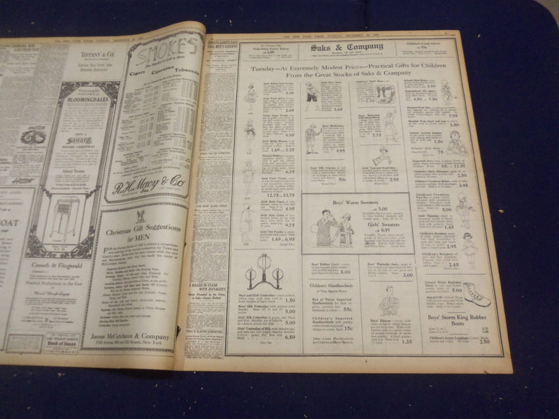 1920 DECEMBER 21 NEW YORK TIMES - BISHOP BURCH DIES ON WALK - NT 8497