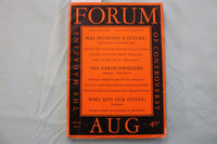 1928 AUGUST THE FORUM MAGAZINE - RICHARD BYRD - K 3279