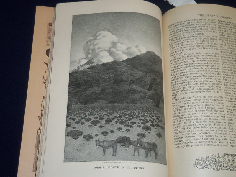 1902 JUNE THE CENTURY MAGAZINE - GREAT SOUTHWEST - MAXFIELD PARRISH - SP 2593