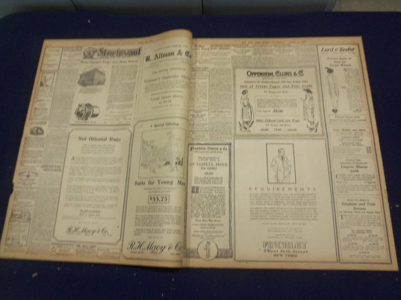 1920 APRIL 14 NEW YORK TIMES - WOOD WINS CHICAGO, JOHNSON THIRD - NT 8305