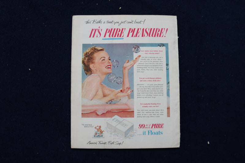 1952 AUGUST PHOTOPLAY MAGAZINE - ESTHER WILLIAMS COVER - E 17554