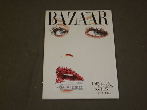 2010 DECEMBER HARPER'S BAZAAR MAGAZINE - KATY PERRY COVER - B 3647