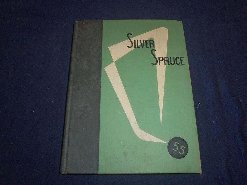 1955 SILVER SPRUCE COLORADO A&M COLLEGE YEARBOOK- FORT COLLINS, COLORADO-YB 2416