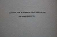 1925 CITIES OF MANY MEN HARDCOVER BOOK BY H. C. CHATFIELD-TAYLOR- KD 9477