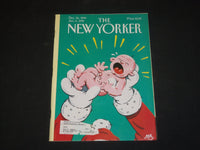 1994 DEC 26 - 1995 JAN 2 THE NEW YORKER MAGAZINE - ILLUSTRATED COVER - NY 1664