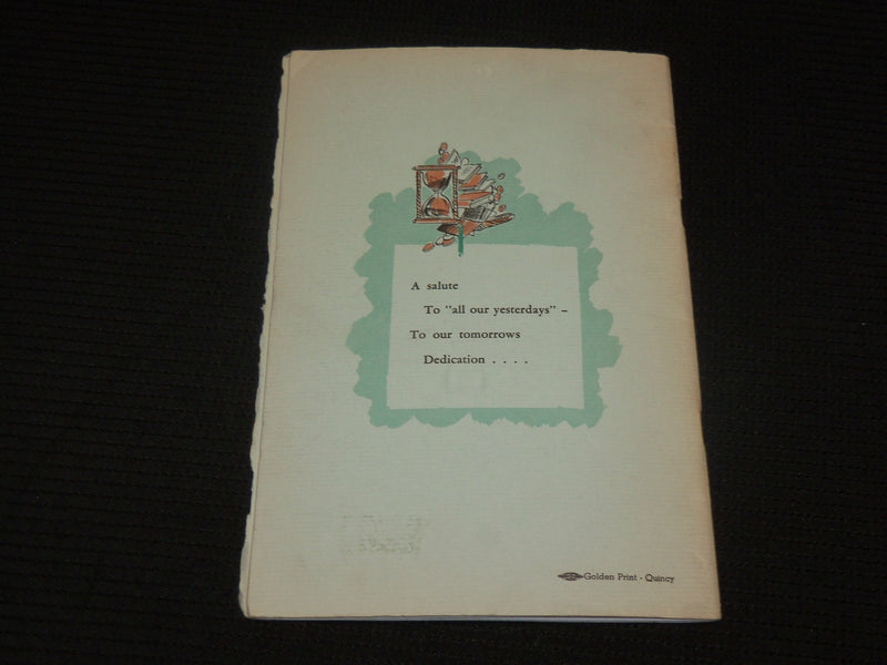 1955 HISTORIC QUINCY FESTIVAL PROGRAM - MASSACHUSETTS - J 7090
