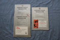 1959-1961 CONNECTICUT MEDICINE MAGAZINE - LOT OF 21 - O 3906