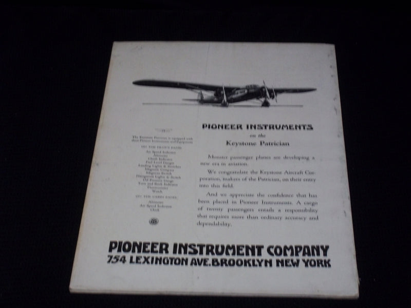 1929 MARCH 30 AVIATION MAGAZINE - BERLINER-JOYCE FRONT COVER - E 4227