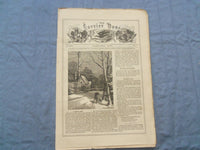1873-1877 CARRIER DOVE NEWSPAPER -PROTESTAND EPISCOPAL CHURCH-LOT OF 60- NP 8413