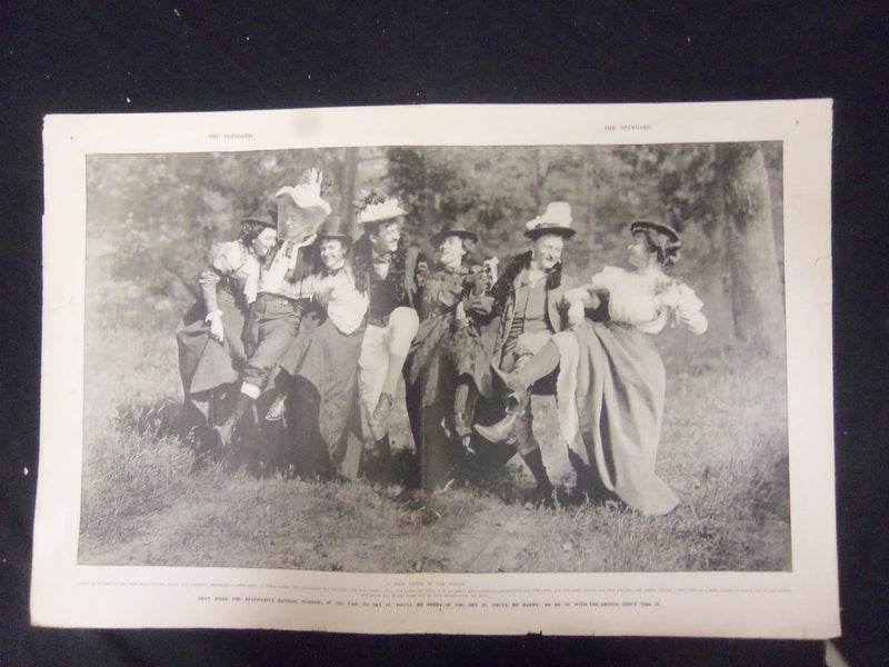 1897 JULY 3 THE STANDARD MAGAZINE - TWO NY SOUBRETTES IN THE COUNTRY - ST 3230