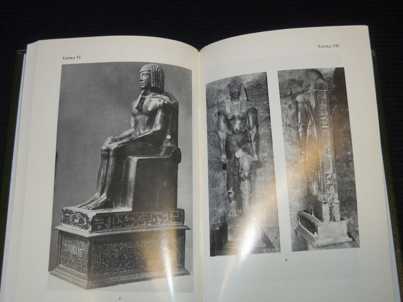 1985 LE SCULTURE EGIZIE ED EGITTIZZANTI BOOK - ITALIAN - KD 7898