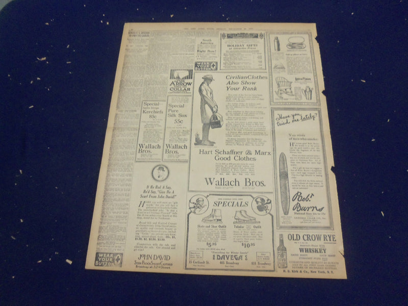 1918 DECEMBER 20 NEW YORK TIMES - WILSON CONFERS WITH KING OF ITALY - NT 9181
