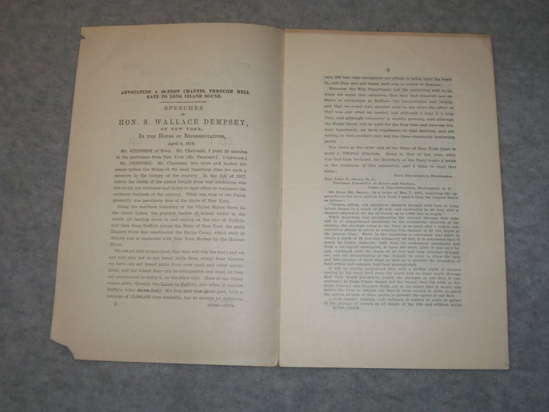 1918 HON. S. WALLACE DEMPSEY OF NEW YORK SPEECHES - J 6319