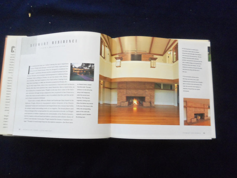 1994 DETAILS OF FRANK LLOYD WRIGHT, THE CALIFORNIA WORK HARDCOVER BOOK - KD 8593