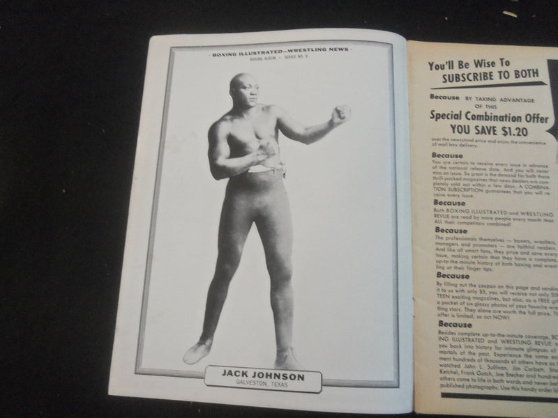 1960 MARCH BOXING ILLUSTRATED MAGAZINE - RAY ROBINSON - SP 5190G