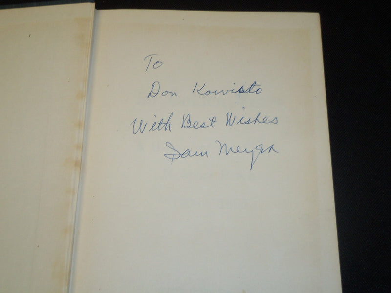 1957 FIFTY GOLDEN YEARS STORY OF NEWPORT BEACH INSCRIBED BY SAM MEYER - JC 19