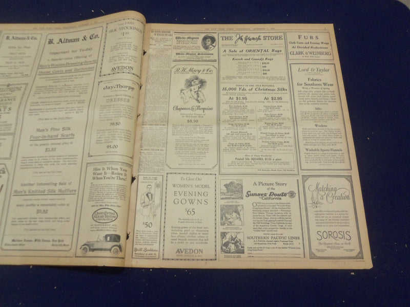 1923 DECEMBER 5 NEW YORK TIMES - KESSLER GUILTY OF BOOTLEG PLOT - NT 9213
