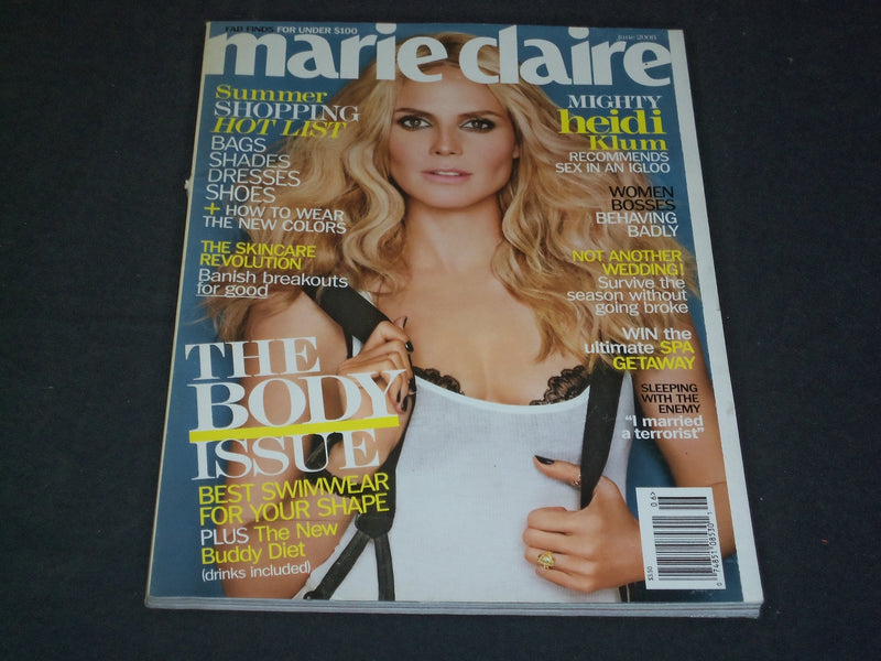 2008 JUNE MARIE CLAIRE MAGAZINE - HEIDI KLUM - SP 4648