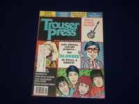 1981 JUNE TROUSER PRESS MAGAZINE - NICE ILLUSTRATED COVER - SP 9613