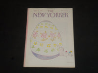 1982 APRIL 12 THE NEW YORKER MAGAZINE - ILLUSTRATED COVER - NY 2197