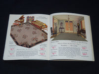 1930'S OLSON RUGS DUO VELVETY RUGS CATALOG - NICE ILLUSTRATIONS - J 7552