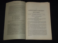 1868-1877 THE PRESBYTERIAN MONTHLY RECORD MAGAZINE LOT OF 42 ISSUES - WR 223C