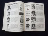 1976 JAN 26 COLLEGE BASKETBALL PROGRAM- PURDUE UNIV VS. MICHIGAN STATE- SP 1533R