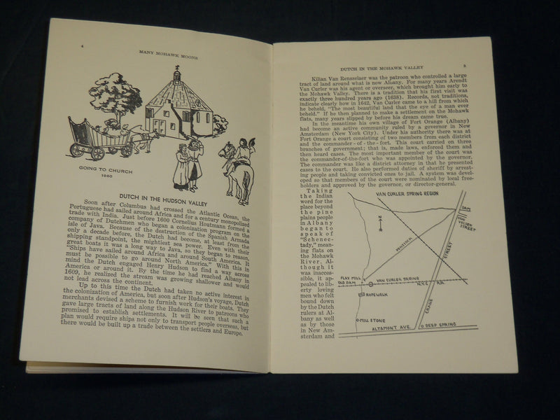 1938 MANY MOHAWK MOONS BOOK SIGNED BY C. E. BENNETT - J 5882