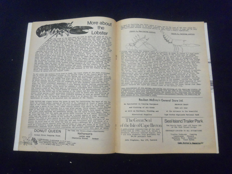 1974 JUNE CAPE BRETON'S MAGAZINE- HISTORY & FUTURE OF CAPE BRETON ISLAND- B 439T