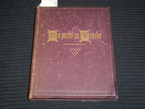 1869 NO SECTS IN HEAVEN AND OTHER POEMS BOOK BY E. H. J. CLEAVELAND - K 2098