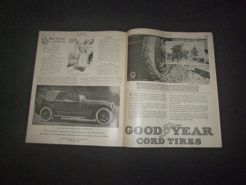 1920 APRIL 22 LIFE MAGAZINE - HIS FIRST APPEARANCE - L 770U