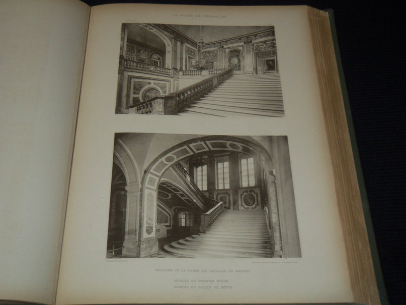 1899 VERSAILLES ET DES TRIANONS PAUL FAVIER FRENCH ARCHITECTURE FOLIO - Z 266
