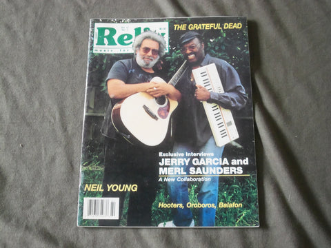 1990 APRIL RELIX MAGAZINE - THE GREATFUL DEAD COVER - B 767