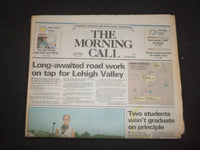 1991 JUN 11 MORNING CALL NEWSPAPER-ALLENTOWN, PA-LEHIGH VALLEY ROADWORK -NP 8273