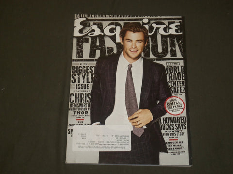 2013 SEPTEMBER ESQUIRE MAGAZINE - CHRIS HEMSWORTH COVER - B 1995