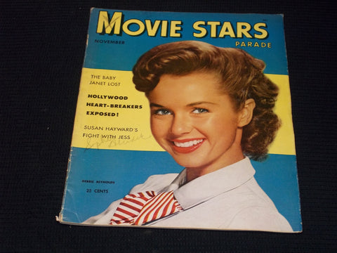 1953 NOVEMBER MOVIE STARS PARADE MAGAZINE - DEBBIE REYNOLDS COVER - E 13943