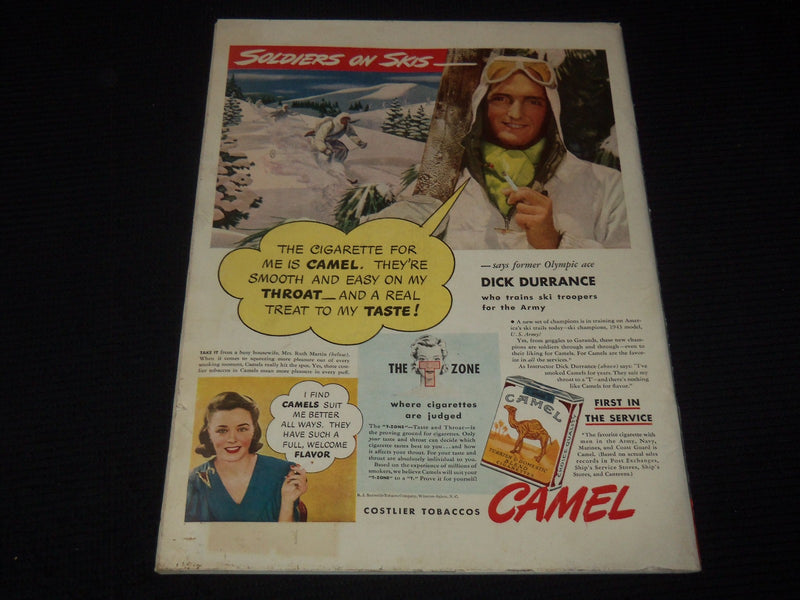 1943 JANUARY 18 LIFE MAGAZINE - RITA HAYWORTH COVER - L 322
