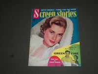 1955 FEBRUARY SCREEN STORIES MAGAZINE - GRACE KELLY COVER - SP 7523