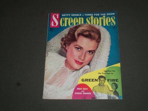 1955 FEBRUARY SCREEN STORIES MAGAZINE - GRACE KELLY COVER - SP 7523