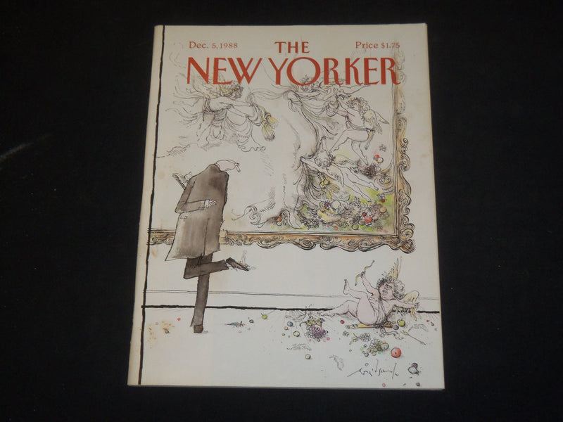 1988 DECEMBER 5 THE NEW YORKER MAGAZINE - ILLUSTRATED COVER - NY 1367