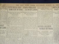 1922 MARCH 11 NEW YORK TIMES - GANDHI ARRESTED ON CHARGE OF SEDTION - NT 8312