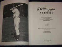 1989 THE DIMAGGIO ALBUMS BOXED SET OF 2 VOLUMES 1 & 2 - GREAT PHOTOS - KD 1403
