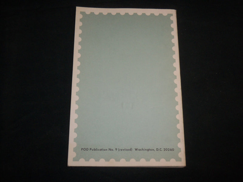 1966 UNITED STATES POSTAGE STAMPS 1847-1965 SOFTCOVER BOOK - J 6802