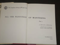 1963 ALL THE PAINTINGS OF MANTEGNA VOLUME 1 & 2 - NICE PRINTS - J 5197