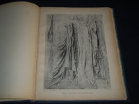 1870'S COLLECTION DE 120 DESSINS CROQUIS ET PEINTURES INGRES VOLUME 1 & 2- Z 166